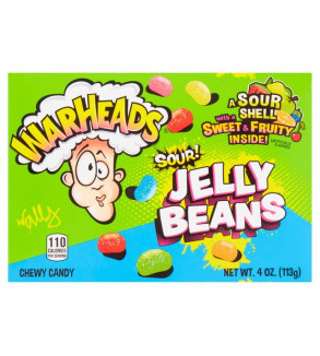 Warheads Sour Jellybean (12 x 99g)