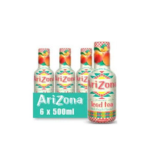 Arizona Iced Tea with Peach (6 x 500ml)