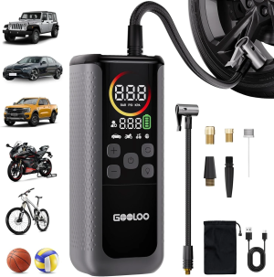 GOOLOO GT160 Cordless Digital Tyre Inflator Pump Air Compressor USB Power Bank