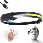 USB Rechargeable LED Head Torch Super Bright Waterproof Headlamp Work Light