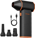 Wolfbox MF50 Cordless Air Duster 110000RPM 3-Speed Turbo Compressed Air Blower