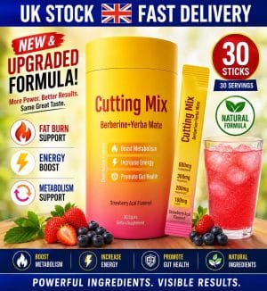 Cutting Mix Drink - Berberine+Yerba Mate Boost Metabolism Gut Health Supplement