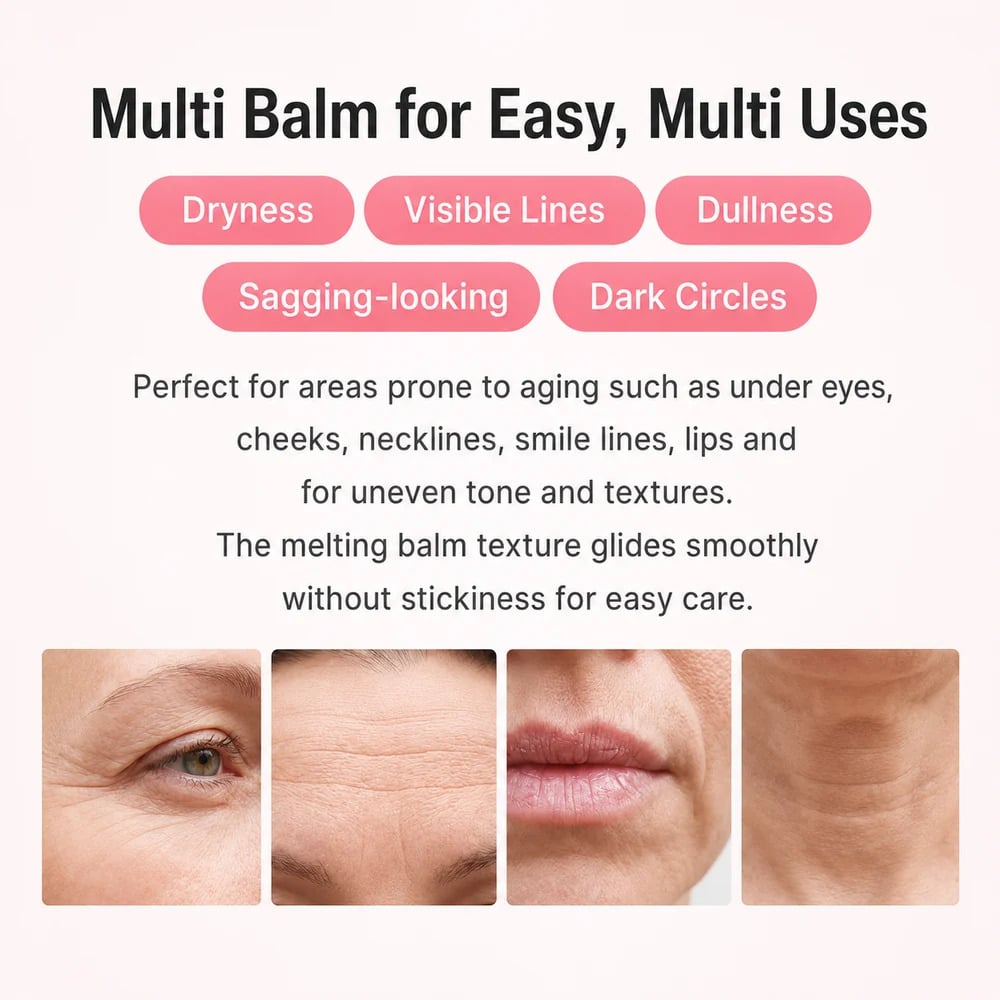 Medicube PDRN Pink Collagen Volume Multi Balm Stick Anti-Aging Face & Body - Image 10